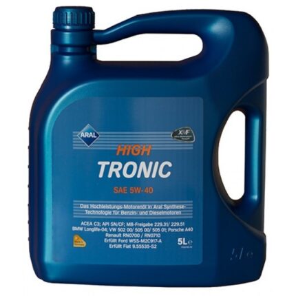 Олива моторна Aral High Tronic 5W40 5L