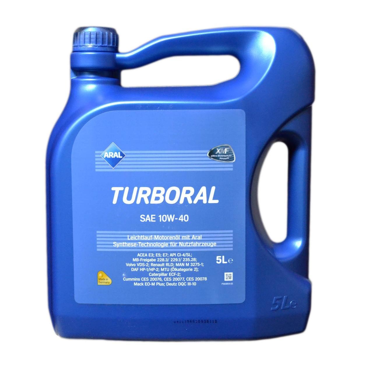 Олива моторна  Aral  Turboral 10W40 5л