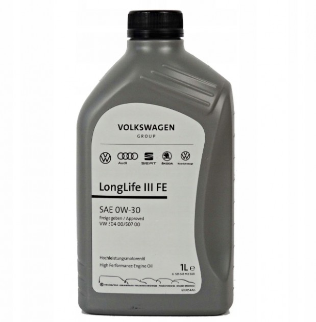 Олива моторна  Volkswagen Longlife III FE 0W30 1 л