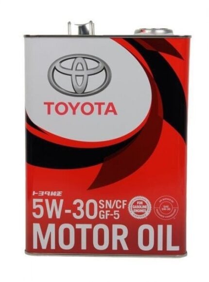Олива моторна Toyota SN 5W30  4 литрa