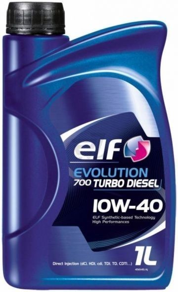 Олива моторна  Elf Evolution 700 Turbo Diesel 10W40 1 л