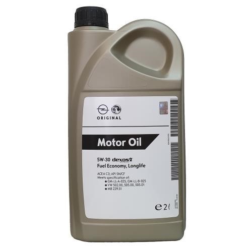 Олива моторна   GM 5w30  SL/CF A3/B4 2 л