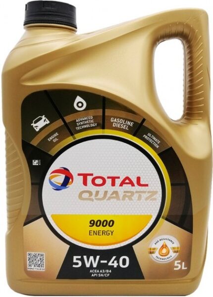 Олива моторна Total Quartz 9000 Energy 5W40 5 л