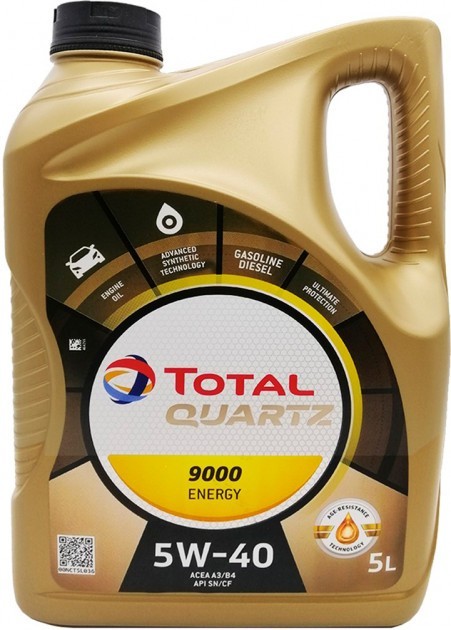 Олива моторна Total Quartz 9000 Energy 5W40 5 л