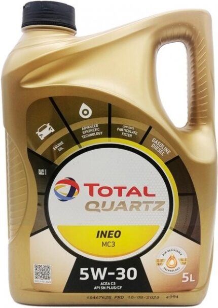 Олива моторна Total Quartz Ineo MC3 5W-30 5 л