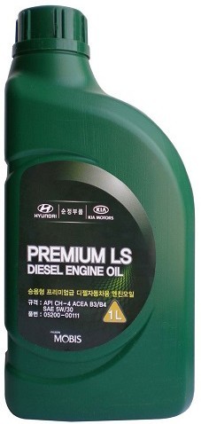 Олива моторна Mobis Hyundai/Kia Premium LS Diesel 5W-30 1л