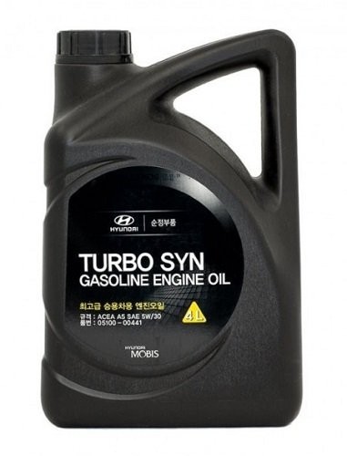 Олива моторна Mobis Hyundai/KIA 5W-30 Turbo SYN Gasoline 4л