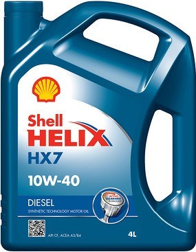 Олива моторна Shell Helix HX7 Diesel 10w40 4л