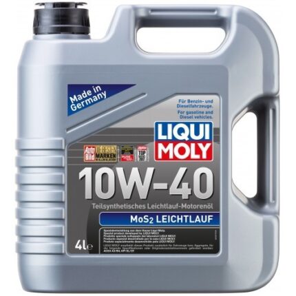 Олива моторна  Liqui Moly MoS2 Leichtlauf 10W-40 4л