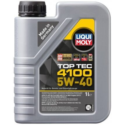 Олива моторна  Liqui Moly Top Tec 4100 5W-40 1л