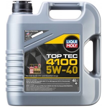 Олива моторна  Liqui Moly Top Tec 4100 5W-40 4л