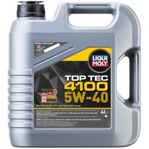 Олива моторна  Liqui Moly Top Tec 4100 5W-40 4л