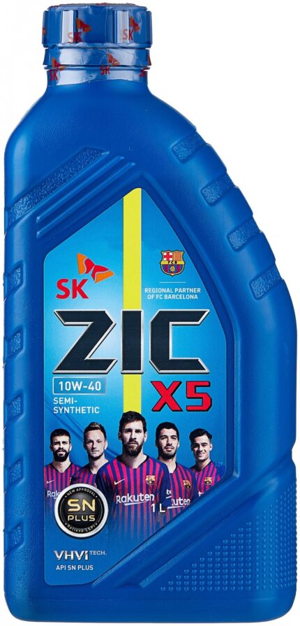 Олива моторна ZIC 10W 40 X5 1л
