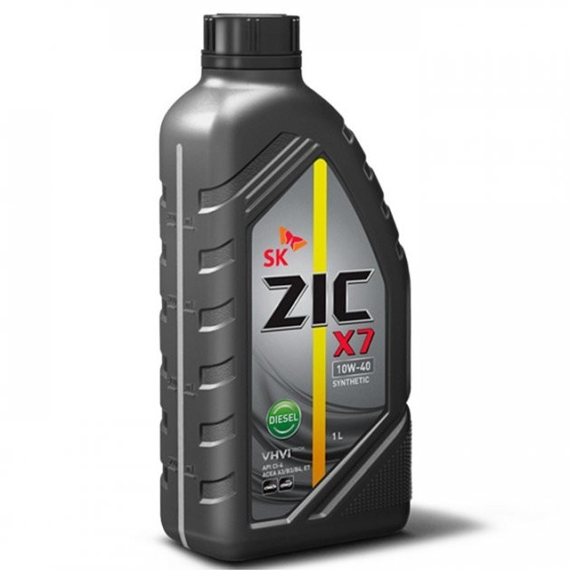 Олива моторна ZIC X7 Diesel 10W-40 1л