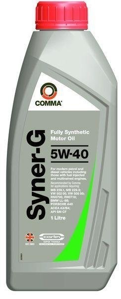 Олива моторна Comma Syner-G 5W40 1л