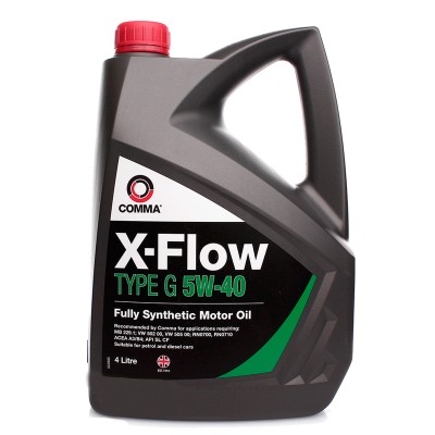 Олива моторна Comma X-FLOW G 5W-40 4л