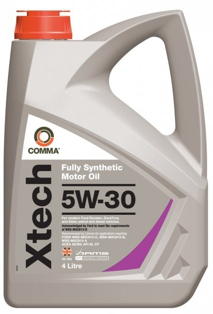 Олива моторна Comma Comma X-TECH 5W30 4л