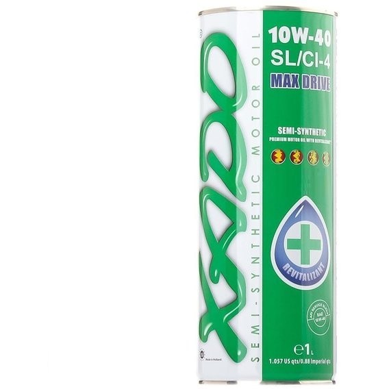 Олива моторна XADO 10W-40 SL/CI-4 Max Drive Atomic Oil 1л
