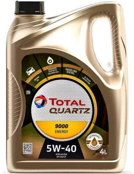 Олива моторна Total Quartz 9000 Energy 5W40 4 л