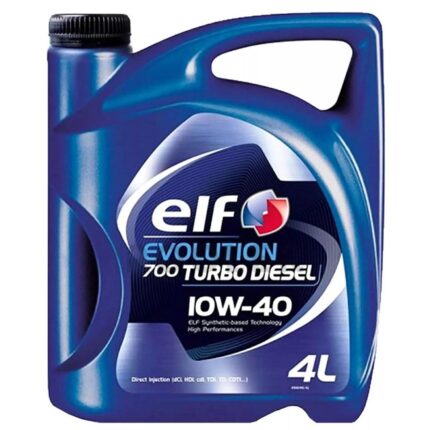 Олива моторна  Elf Evolution 700 Turbo Diesel 10W40 4 л