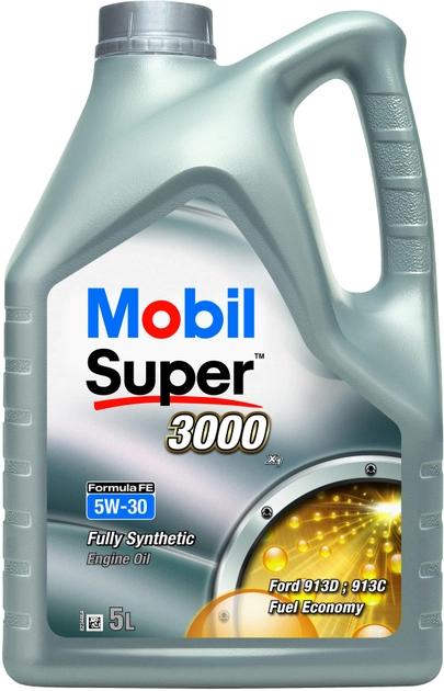 Олива моторна Mobil SUPER 3000 X1 FE 5W30 5 л