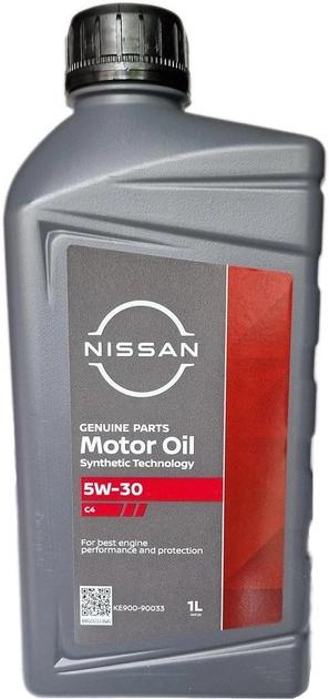 Моторна олива Nissan Motor Oil 5W-30 C4 DPF 1 л (KE900-90043)